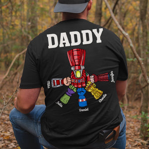 Father, World's Best Daddy, Personalized Shirt, Gifts For Dad, 02QHHN230523HA - Shirts - GoDuckee