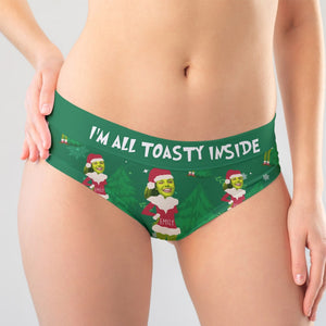 I'm All Toasty Inside - And I'm Leaking, Custom Photo 01HTQN141123 Funny Couple Boxer Briefs, Christmast Gifts - Boxer Briefs - GoDuckee