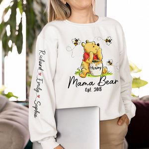 Personalized Gifts For Mom Sweatshirt Mama Bear 05htqn160324 - 3D Shirts - GoDuckee