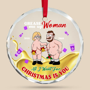 Personalized Gifts For Couple Christmas Ornament 02tgtn311024pa - Ornament - GoDuckee