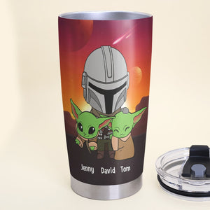 Best Dad In The Galaxy - Personalized Tumbler - TZ-TCTT-05NATN270523HH - Tumbler Cup - GoDuckee