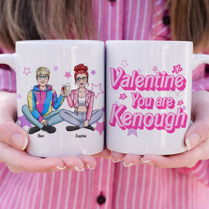 The Couple, Personalized Mug, Gifts For Couple, 01HUPO011223 - Coffee Mug - GoDuckee