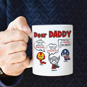 Father, Best Dad Ever, Personalized Mug, Gifts For Dad, 01OHPO190523 - Coffee Mug - GoDuckee