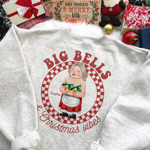 Big Bells- Personalized Couple Sweatshirts-Gift For Him/ Gift For Her- Christmas Gift- Couple Sweatshirts - Shirts - GoDuckee