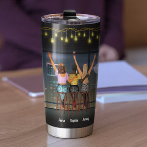 Friendship, What Doesn’t Kill Us Makes Our Drinks Stronger, Personalized Tumbler, Gift For Friend - Tumbler Cup - GoDuckee