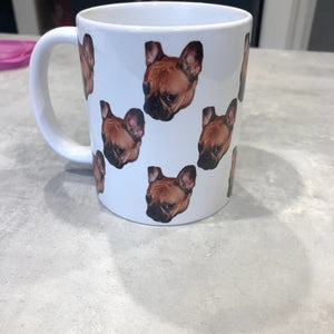 Custom Pet's Face Photo, Personalized Coffee Mug, Gift For Pet Lovers - Coffee Mug - GoDuckee