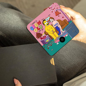 Personalized Gifts For Couple Fridge Magnet 05tgqn030125hg I Want To Grow Old With You - Fridge Magnet - GoDuckee