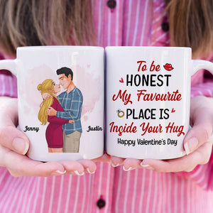 Couple 05hthn011223da, Personalized Mug - Coffee Mug - GoDuckee