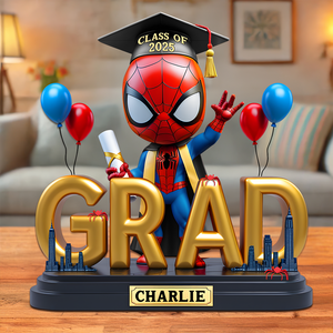 Graduation Plaque - Personalized Gifts For Graduates 02napu300425 - Shaped Plaques - GoDuckee