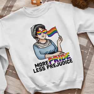 More Pride Less Prejudice 02HUTN190623 LGBTQ+ Shirt - Shirts - GoDuckee