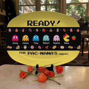 Ready For Pac-Nana's Snacks-02htpo210623 Personalized Resin Plate - Resin Plate - GoDuckee