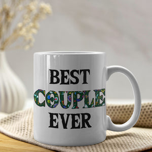 Romantic Couple, Best Couple Ever, Personalized Coffee Mug, Gifts For Couple, 02ohpo200723hh - Coffee Mug - GoDuckee