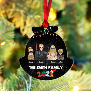 Gift For Family, Personalized Ornament, Xmas Family Ornament, 2023 Christmas Gift 05HTHN180723TM - Ornament - GoDuckee