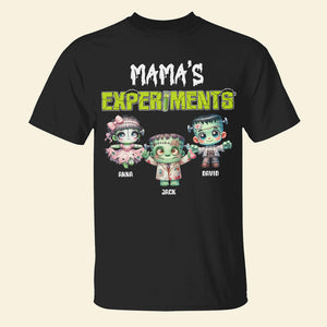 Personalized Gifts For Mom Shirt, Mama's Experiments 04qhtn140824 - Shirts - GoDuckee