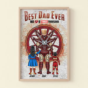 Best Dad Ever-03qhpo250523tm Personalized Canvas Print - Poster & Canvas - GoDuckee