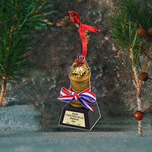 Personalized Gift For Couple Christmas Ornament Naughty Trophy 02OHMH250924 - Ornament - GoDuckee