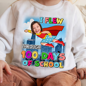 Custom Photo Gifts For Kids Shirt 04topu110125 100 Days Of School - Shirts - GoDuckee