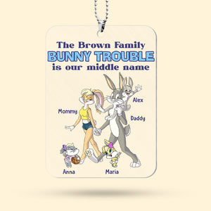 Personalized Gifts For Family Car Ornament 01KADT280524 - Ornaments - GoDuckee