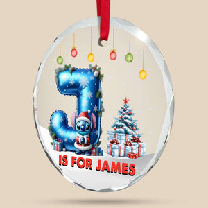 Personalized Christmas Gifts For Kids Crystal Ornament 04KAMH210924 - Ornament - GoDuckee