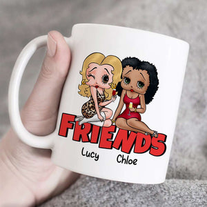 Friends, Gift For Best Friends, Personalized Mug, Bestie Drinking Mug 04HUHN050823HH - Coffee Mug - GoDuckee