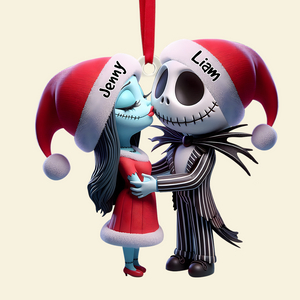 Personalized Gifts For Horror Couple Christmas Ornament 01OHPU131124 - Ornament - GoDuckee