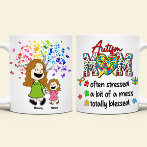 Personalized Gifts For Autism Mom Coffee Mug 04xqpu240225hh - Coffee Mug - GoDuckee