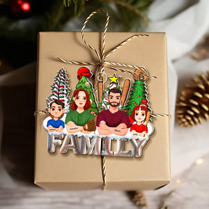 Personalized Gifts For Baseball Family Acrylic Ornament 06xqqn311024hg - Ornament - GoDuckee