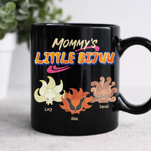 Personalized Gifts For Mom Coffee Mug Mommy's Little Kids 04qhhn110324 - Coffee Mugs - GoDuckee