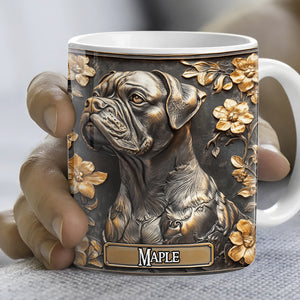 Personalized Gifts For Dog Lovers Coffee Mug 03TGDT240225 - Coffee Mug - GoDuckee