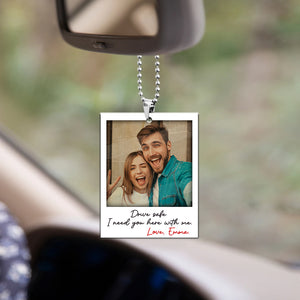 Custom Photo Gifts For Couple, Cute Moment Car Ornament 01pgpu180724 - Ornament - GoDuckee