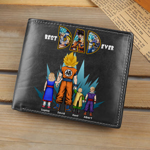 Personalized Gifts For Dad PU Leather Wallet 06QHQN040524PA Father's Day - PU Leather Wallet - GoDuckee