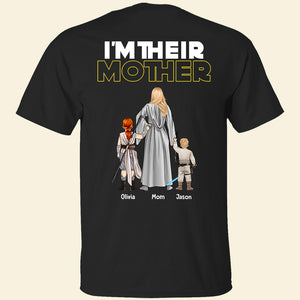 Personalized Gifts For Mom Shirt I'm Their Mother 01QHDT250324HHHG - 2D Shirts - GoDuckee