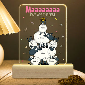 Personalized Gifts For Mom LED Light Maaaaa Ewe Are The Best 02NAHN020324 - Led Lights - GoDuckee