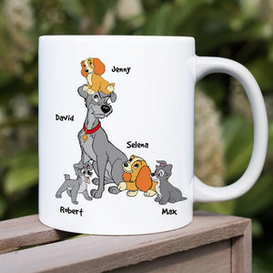 Best Dad Dog Ever 02NAHN050423 Personalized Mug Father's Day Gift - Coffee Mug - GoDuckee