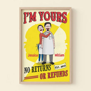 Personalized Gifts For Couple Canvas Print I'm Yours 01ACDT060225HG - Poster & Canvas - GoDuckee
