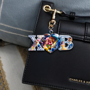 Couple Heart Keychain - Personalized Gifts For Couple 04ohpu130625 - Keychains - GoDuckee