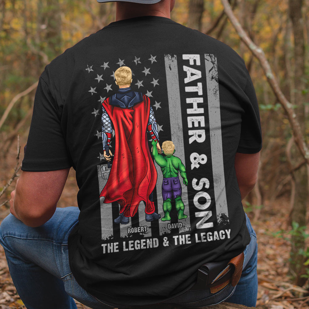 Father's Day 03QHQN280423TM Personalized Shirt - Shirts - GoDuckee