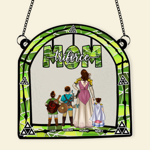 Personalized Gifts For Mom Window Hanging Suncatcher Ornament 03ohpu150225hg - Ornament - GoDuckee
