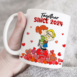 Personalized Gifts For Couple Coffee Mug 04topu040125hg - Coffee Mug - GoDuckee