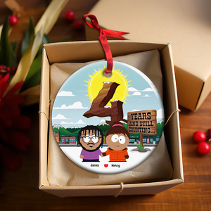 Personalized Gifts For Couple Christmas Ornament 04topu261124hg - Ornament - GoDuckee