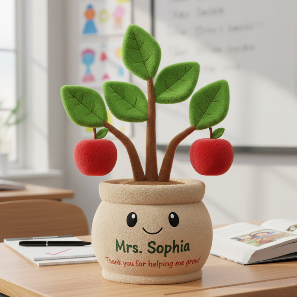 Blooming Gratitude Teacher Pillow - Personalized Gifts For Teachers 05NATN211125 - Pillow - GoDuckee