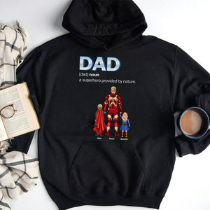 Dad Provided By Nature Personalized T-shirt, Hoodie, Sweatshirt - 03QHHN250423TM - Shirts - GoDuckee