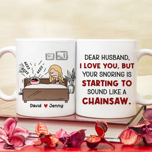 Dear Husband I Love You - Personalized Coffee Mug - Gift For Funny Couple - Coffee Mug - GoDuckee