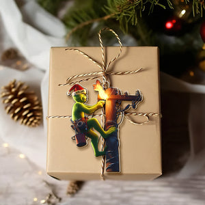 Personalized Gifts For Lineman Christmas Ornament 01ohqn211124 - Ornament - GoDuckee