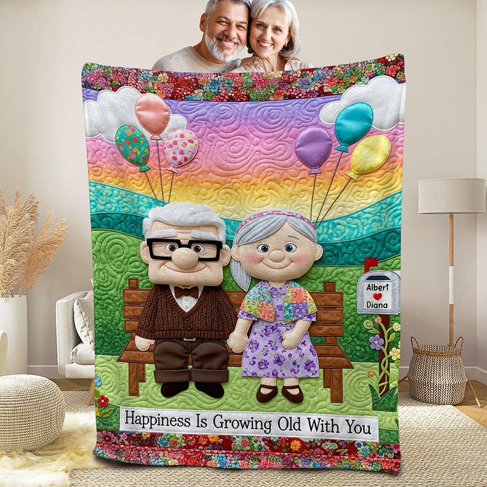 Together Forever Blanket - Personalized Gifts For Couple 03naqn160625 - Blanket - GoDuckee