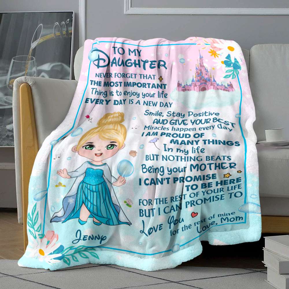 Gift For Kids, Personalized Blanket, Prince And Princess Kids Blanket -  GoDuckee