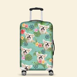 Custom Photo Gifts For Dog Lovers Luggage Cover 01ACDT040724 - Luggage Covers - GoDuckee