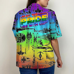 LGBT May The Pride Be With Us Hawaiian Shirt 01qhqn150623 - Hawaiian Shirts - GoDuckee