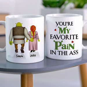You Are My Favorite Pain In The Ass, Personalized Coffee Mug 05DNHN170623HH - Coffee Mug - GoDuckee