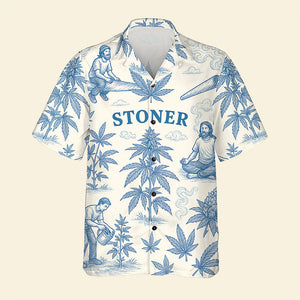 Funny Stoner Hawaiian Shirt – Personalized Gifts For Weed Lovers 03toqn120625 - Hawaiian Shirts - GoDuckee